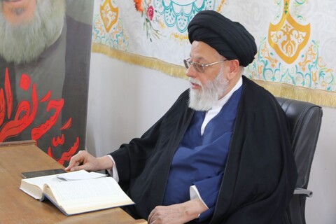 مراسم تکریم و معارفه فرمانده پایگاه مقاومت بسیج مدرسه علمیه مصلی یزد