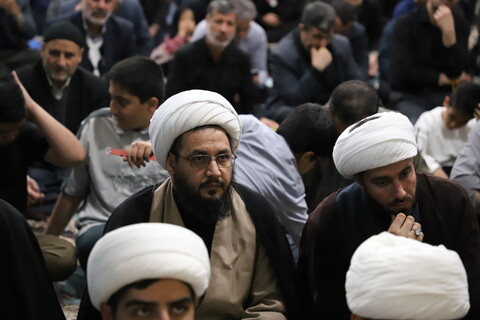 تصاویر/برگزاری مراسم عزاداری شهادت امام جعفر صادق علیه السلام در بیجار