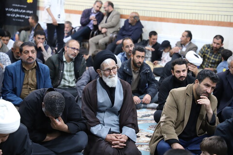تصاویر/برگزاری مراسم عزاداری شهادت امام جعفر صادق علیه السلام در بیجار