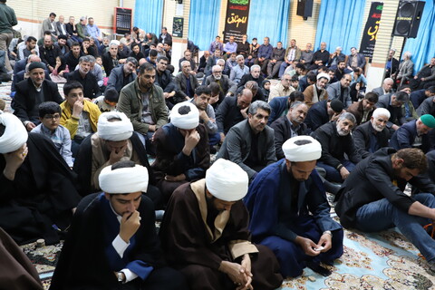 تصاویر/برگزاری مراسم عزاداری شهادت امام جعفر صادق علیه السلام در بیجار