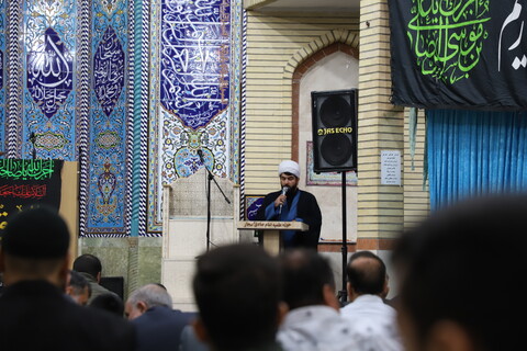 تصاویر/برگزاری مراسم عزاداری شهادت امام جعفر صادق علیه السلام در بیجار