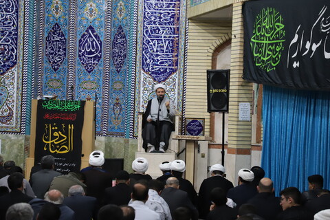 تصاویر/برگزاری مراسم عزاداری شهادت امام جعفر صادق علیه السلام در بیجار