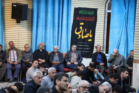تصاویر/برگزاری مراسم عزاداری شهادت امام جعفر صادق علیه السلام در بیجار