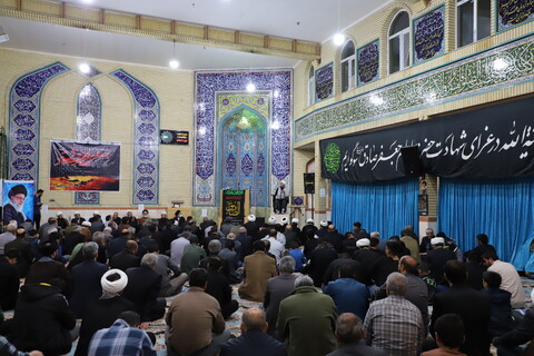 تصاویر/برگزاری مراسم عزاداری شهادت امام جعفر صادق علیه السلام در بیجار