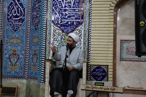 تصاویر/برگزاری مراسم عزاداری شهادت امام جعفر صادق علیه السلام در بیجار