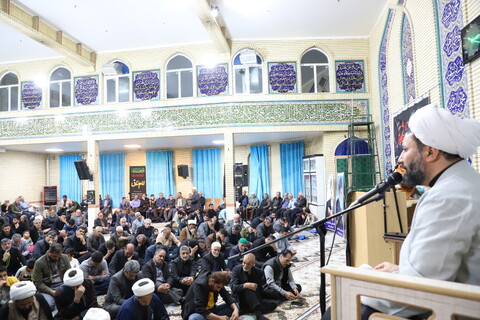 تصاویر/برگزاری مراسم عزاداری شهادت امام جعفر صادق علیه السلام در بیجار