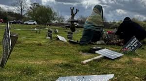 Response to damage of Muslim graves ''appalling''