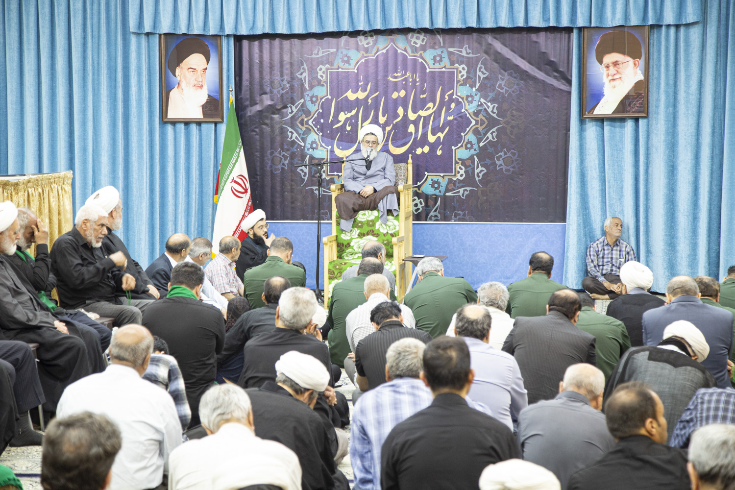 تصاویر/ مراسم شهادت امام جعفر صادق علیه السلام
