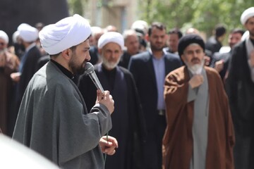 تصاویر/ عزاداری هیئت روحانیون ارومیه در سالروز شهادت امام صادق (ع)