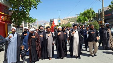 عزاداری شهادت امام صادق تجلی عشق و ارادت در دل‌های مؤمنان یاسوجی + فیلم و تصویر