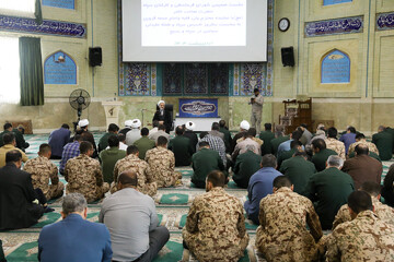 تصاویر / مراسم عزاداری شهادت امام صادق علیه الاسلام در سپاه استان قزوین