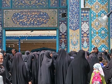 تصاویر/ کاروان عزاداری شهادت امام صادق علیه‌السلام در ساوه