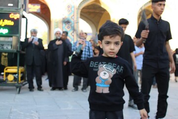 تصاویر/ دسته روی هیئات مذهبی شهر جوپار