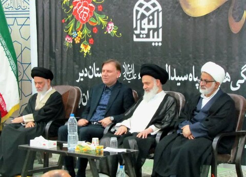 تصاویر/ مراسم شهادت امام صادق(ع) در دیر