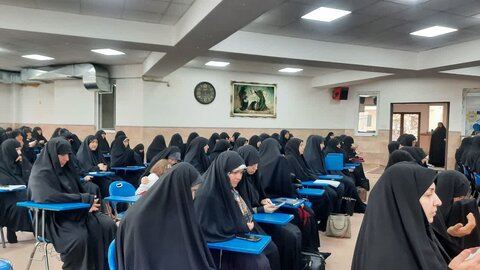 تصاویر/ مراسم عزاداری امام صادق (ع) در مدرسه علمیه الزهرا (س) ارومیه