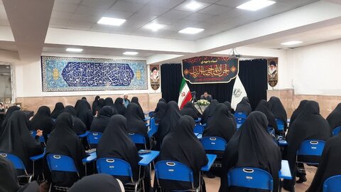 تصاویر/ مراسم عزاداری امام صادق (ع) در مدرسه علمیه الزهرا (س) ارومیه