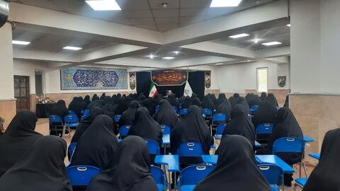 تصاویر/ مراسم عزاداری امام صادق (ع) در مدرسه علمیه الزهرا (س) ارومیه