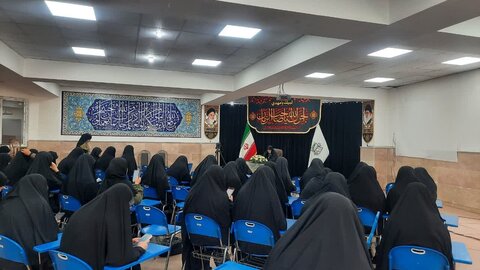 تصاویر/ مراسم عزاداری امام صادق (ع) در مدرسه علمیه الزهرا (س) ارومیه