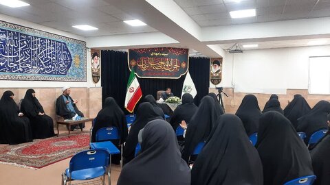 تصاویر/ مراسم عزاداری امام صادق (ع) در مدرسه علمیه الزهرا (س) ارومیه