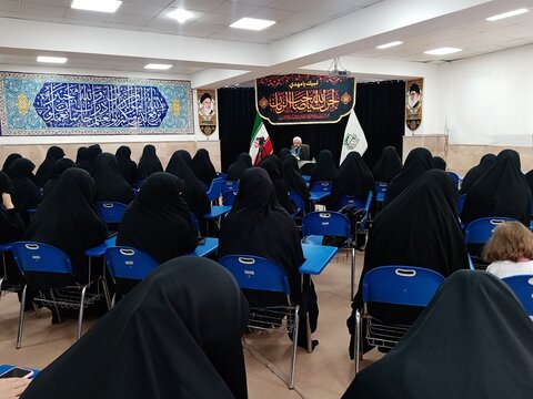 تصاویر/ مراسم عزاداری امام صادق (ع) در مدرسه علمیه الزهرا (س) ارومیه