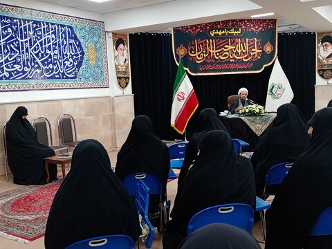 تصاویر/ مراسم عزاداری امام صادق (ع) در مدرسه علمیه الزهرا (س) ارومیه