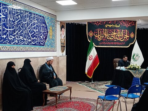 تصاویر/ مراسم عزاداری امام صادق (ع) در مدرسه علمیه الزهرا (س) ارومیه