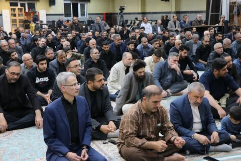 تصاویر/ مراسم شب شهادت امام صادق (ع) در مسجد جنرال ارومیه