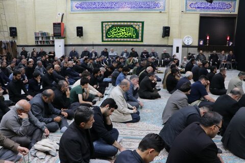 تصاویر/ مراسم شب شهادت امام صادق (ع) در مسجد جنرال ارومیه