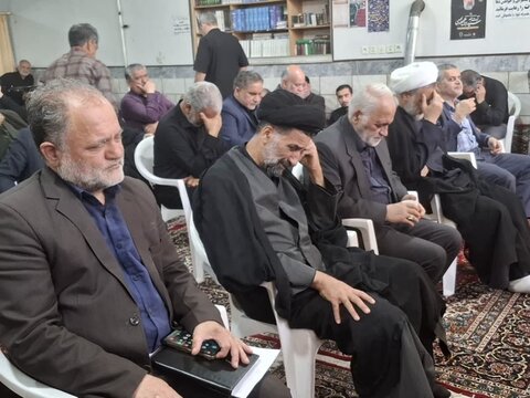 تصاویر/عزاداری شهادت امام صادق (ع)از طرف نماینده ولی فقیه درکاشان