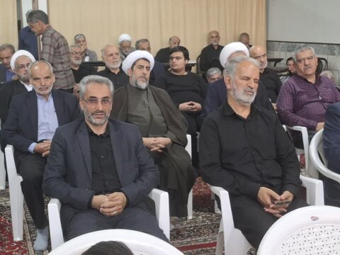 تصاویر/عزاداری شهادت امام صادق (ع)از طرف نماینده ولی فقیه درکاشان