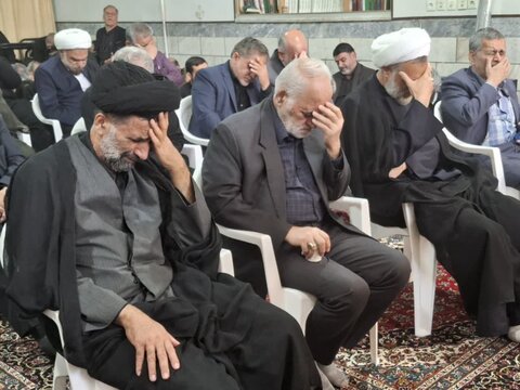 تصاویر/عزاداری شهادت امام صادق (ع)از طرف نماینده ولی فقیه درکاشان