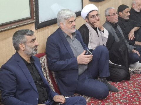 تصاویر/عزاداری شهادت امام صادق (ع)از طرف نماینده ولی فقیه درکاشان