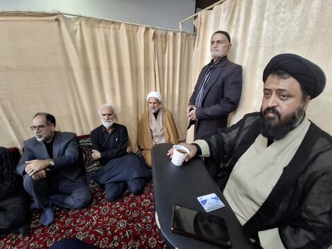 تصاویر/عزاداری شهادت امام صادق (ع)از طرف نماینده ولی فقیه درکاشان