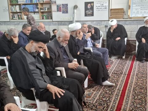 تصاویر/عزاداری شهادت امام صادق (ع)از طرف نماینده ولی فقیه درکاشان