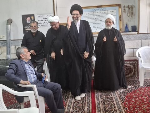 تصاویر/عزاداری شهادت امام صادق (ع)از طرف نماینده ولی فقیه درکاشان