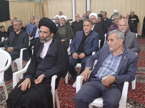 تصاویر/عزاداری شهادت امام صادق (ع)از طرف نماینده ولی فقیه درکاشان