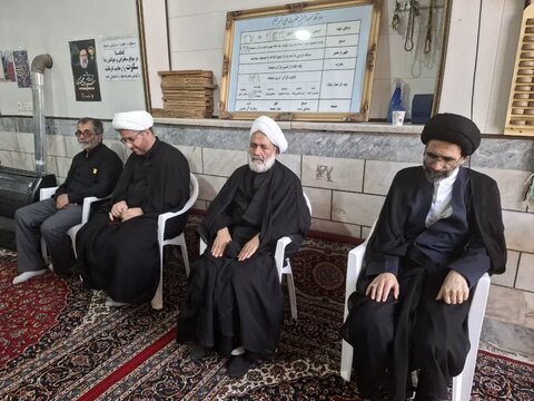 تصاویر/عزاداری شهادت امام صادق (ع)از طرف نماینده ولی فقیه درکاشان