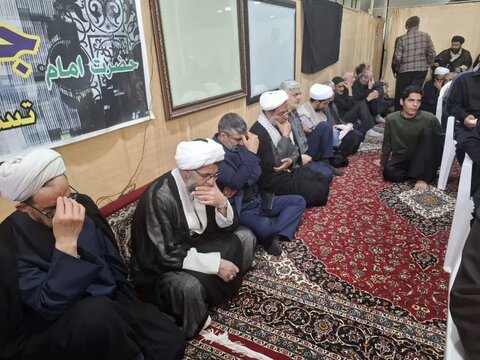 تصاویر/عزاداری شهادت امام صادق (ع)از طرف نماینده ولی فقیه درکاشان