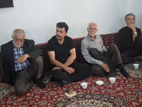 تصاویر/ عزاداری شهادت امام صادق (ع) در بیت مرحوم آیت الله مدنی کاشانی