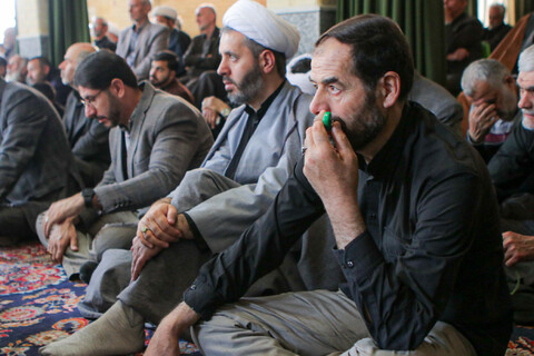 تصاویر/ اجتماع عزاداران امام صادق(ع)  به همراه بزرگداشت و یادبود جمعی از شاگردان آن حضرت