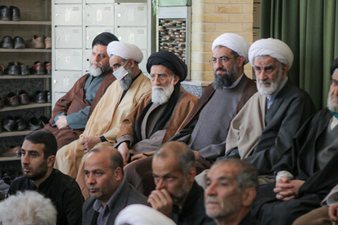 تصاویر/ اجتماع عزاداران امام صادق(ع)  به همراه بزرگداشت و یادبود جمعی از شاگردان آن حضرت