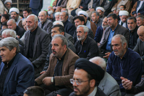 تصاویر/ اجتماع عزاداران امام صادق(ع)  به همراه بزرگداشت و یادبود جمعی از شاگردان آن حضرت