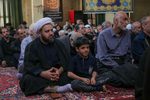 تصاویر/ اجتماع عزاداران امام صادق(ع)  به همراه بزرگداشت و یادبود جمعی از شاگردان آن حضرت