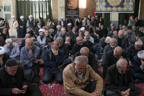 تصاویر/ اجتماع عزاداران امام صادق(ع)  به همراه بزرگداشت و یادبود جمعی از شاگردان آن حضرت
