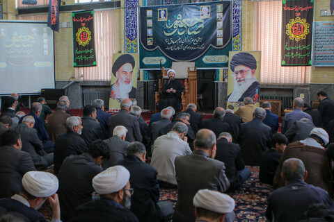 تصاویر/ اجتماع عزاداران امام صادق(ع)  به همراه بزرگداشت و یادبود جمعی از شاگردان آن حضرت