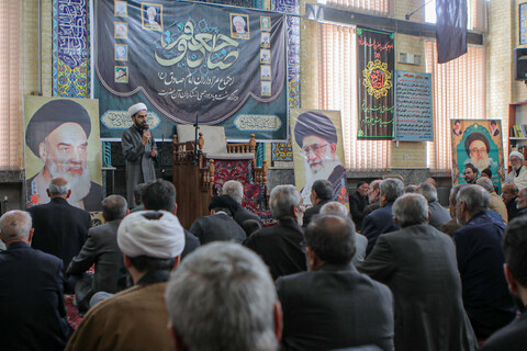 تصاویر/ اجتماع عزاداران امام صادق(ع)  به همراه بزرگداشت و یادبود جمعی از شاگردان آن حضرت