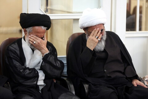 تصاویر/ مراسم عزاداری شهادت امام صادق(ع)