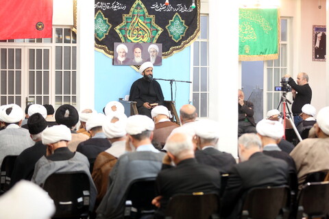 تصاویر/ مراسم عزاداری شهادت امام صادق(ع)