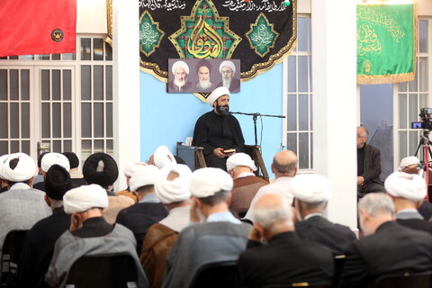 تصاویر/ مراسم عزاداری شهادت امام صادق(ع)