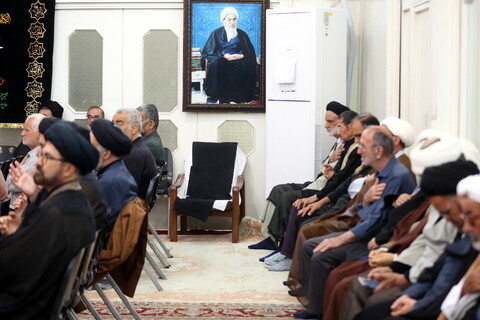 تصاویر/ مراسم عزاداری شهادت امام صادق(ع)